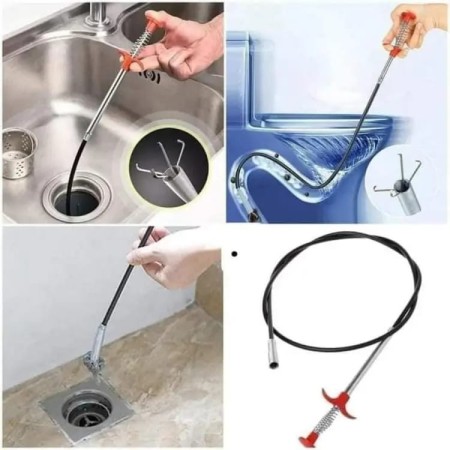 Pipe Cleaner Spring Hook