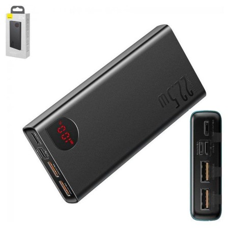 Baseus Adaman Metal Digital Display Quick Charge Power Bank 22.5W 20000mAh