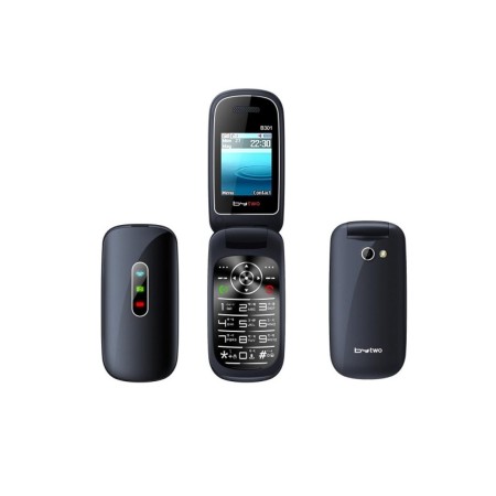 Bytwo folding Flip Mobile Phone Magic Voice Black