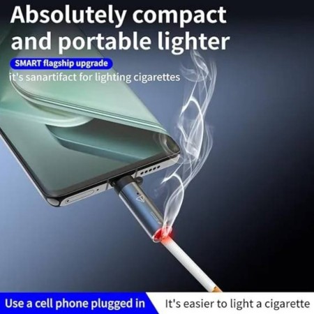 ( ২ পিস ) Chigarate Lighter – Electric C Type